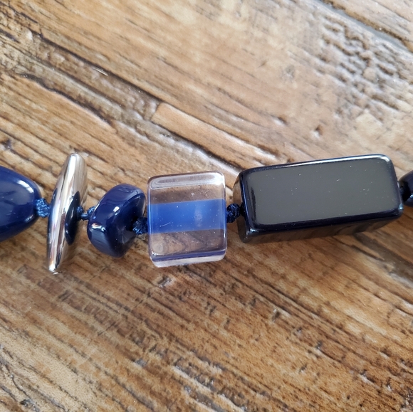 ❌️SOLD❌️ Chico's Blue Adjustable Necklace - Picture 6 of 8